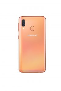 Galaxy A40 corail