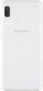 Galaxy a20e blanc dos