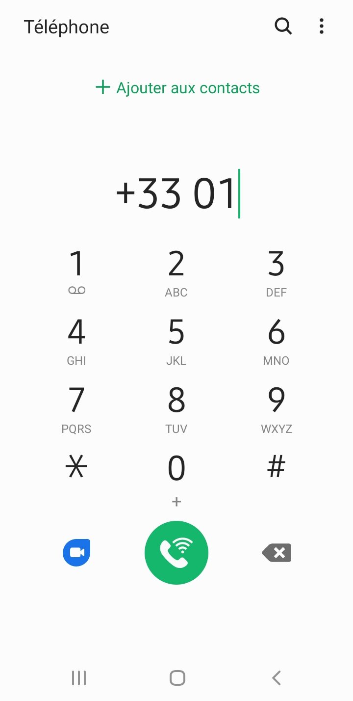 Comment écrire un numéro de téléphone avec 33 ? - iPhone Revolt